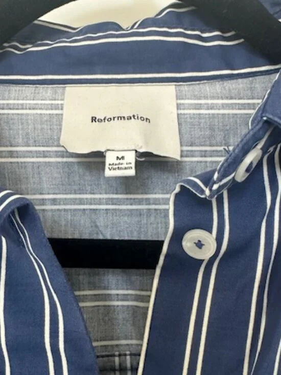 Reformation Alfie Relaxed Shirt - Picture 4 of 4